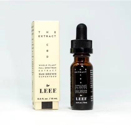 Leef "Thrival - The Extract" Organic Cold Pressed Fermented CBD Tincture